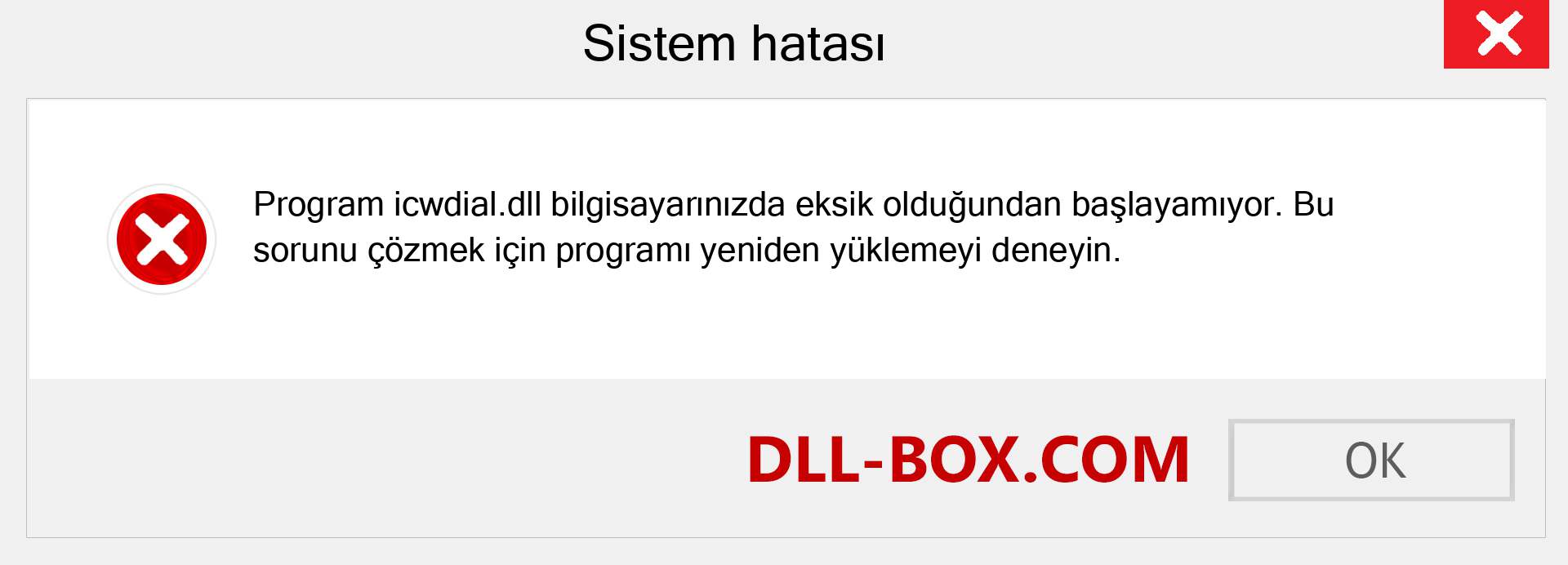 icwdial.dll dosyası eksik mi? Windows 7, 8, 10 için İndirin - Windows'ta icwdial dll Eksik Hatasını Düzeltin, fotoğraflar, resimler